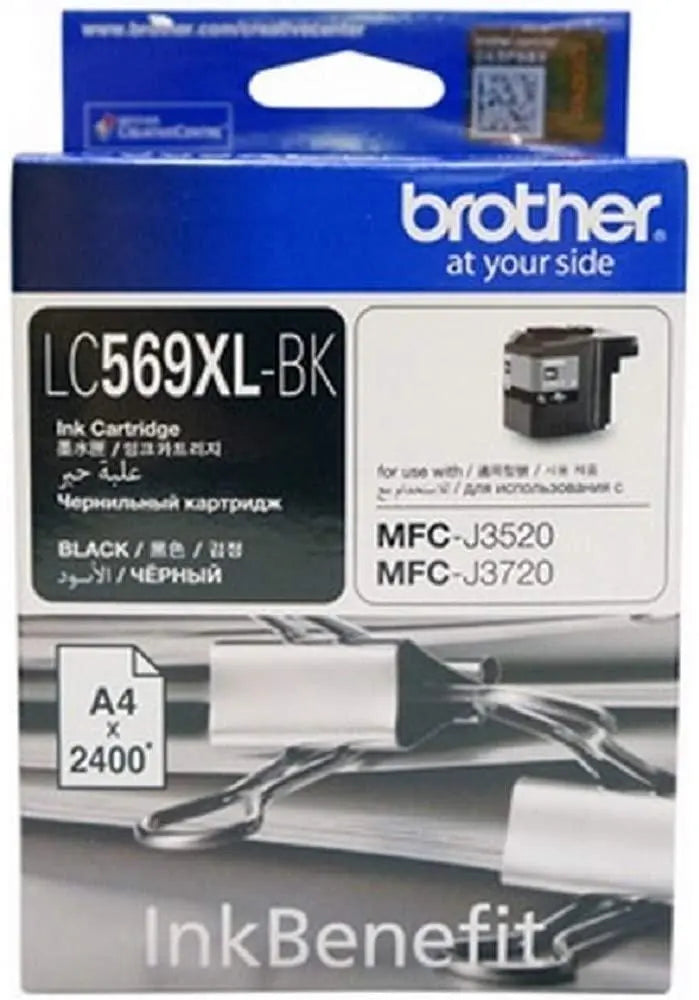 Brother Lc569xl High Capacity Black Ink For Mfc-j3520 And J3720 - eBuy UAE